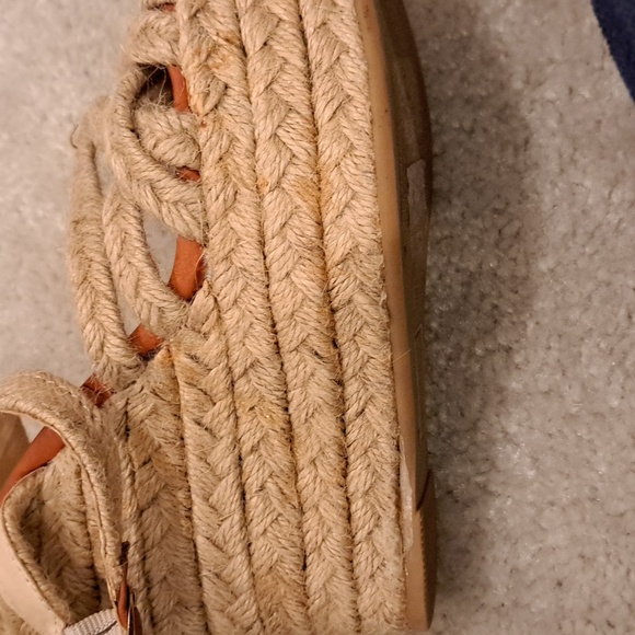 Bamboo Braided Rope Platform Sandal main image 1